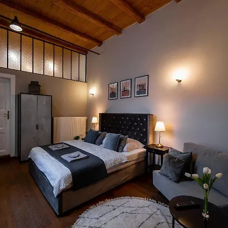 Vintage Industrial Apartman